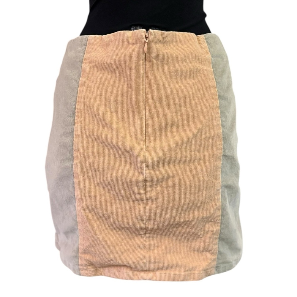 Le Lis Multicolor Patchwork Mini Skirt - image 7